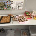 Apfelfrühstück und Halloween