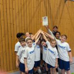 1. Platz beim Basketball Grundschul-Cup